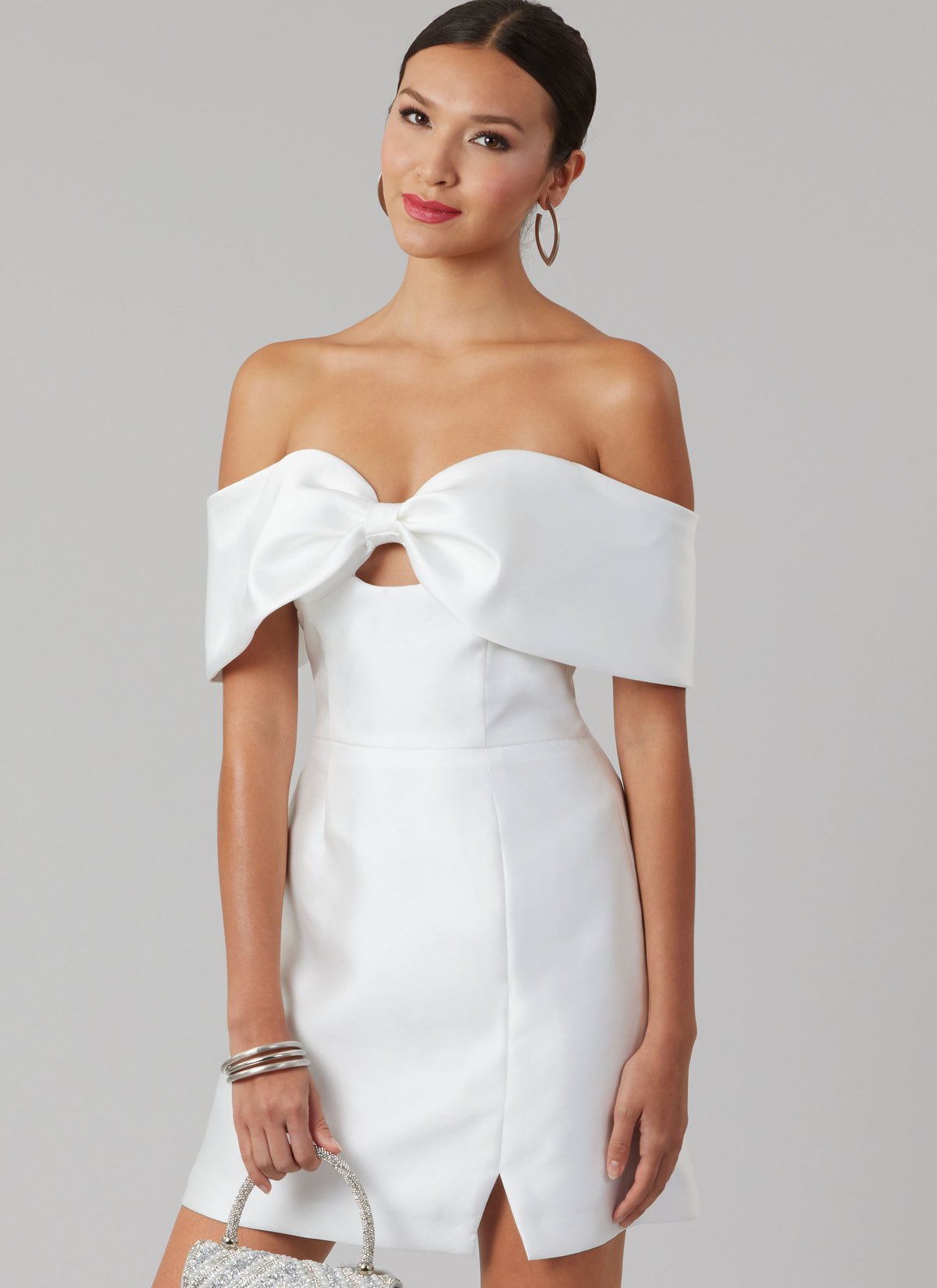 McCall's M8554 pattern envelope showing fitted special occasion dresses