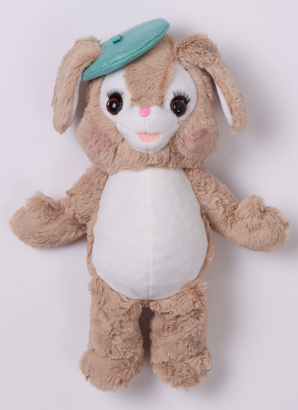 McCall's M8574 sewing pattern envelope showing soft toy puppy, bunny, lamb and fawn designs