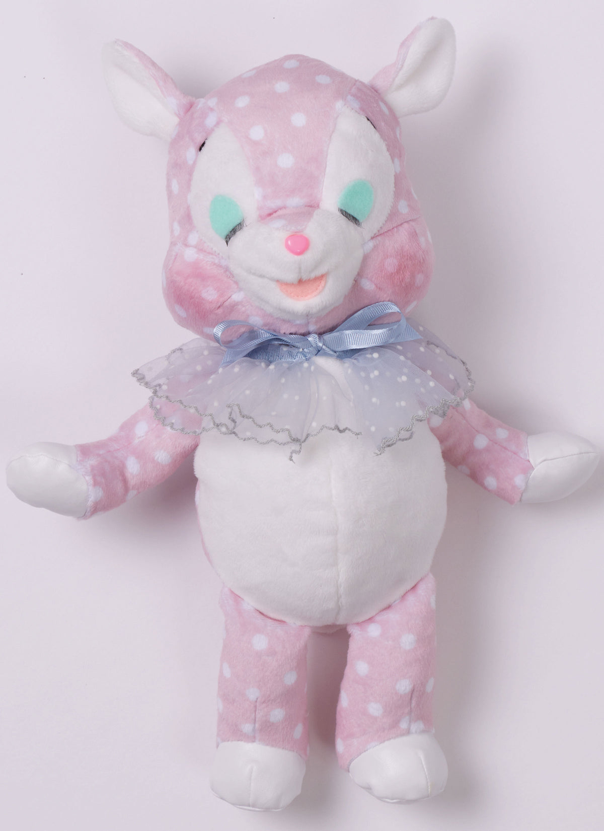 McCall's M8574 sewing pattern envelope showing soft toy puppy, bunny, lamb and fawn designs