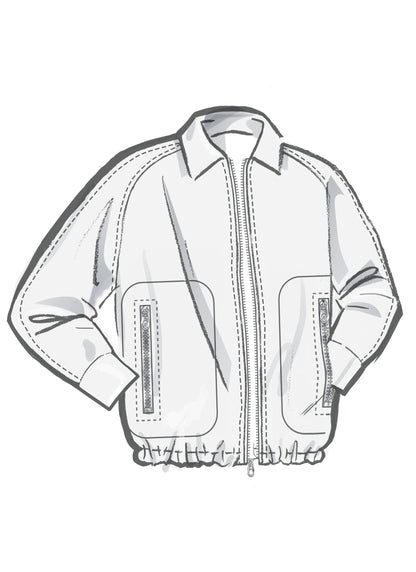McCall's M8607 blouson jacket sewing pattern envelope