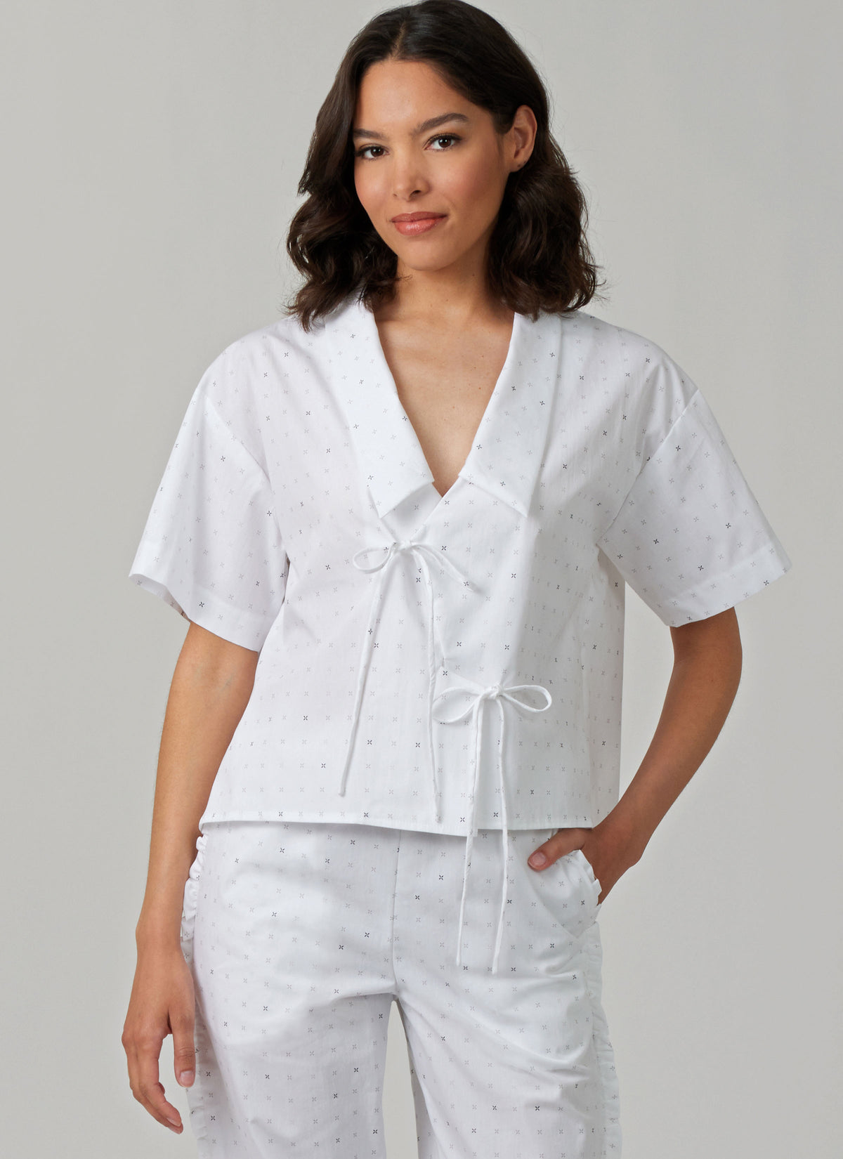 McCall's M8612 oversized sleepwear top sewing pattern envelope