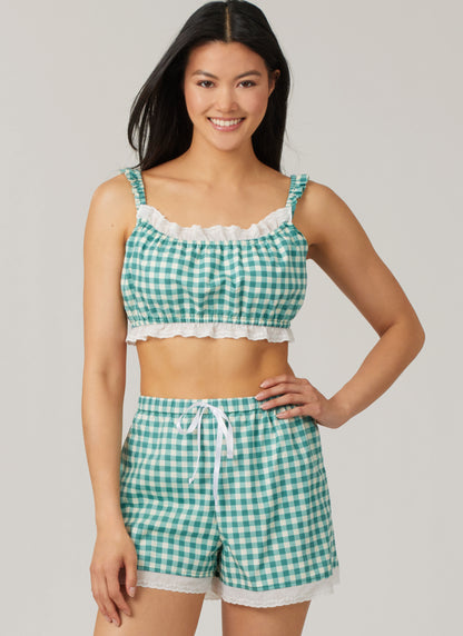 McCall's M8613 bralette sewing pattern envelope
