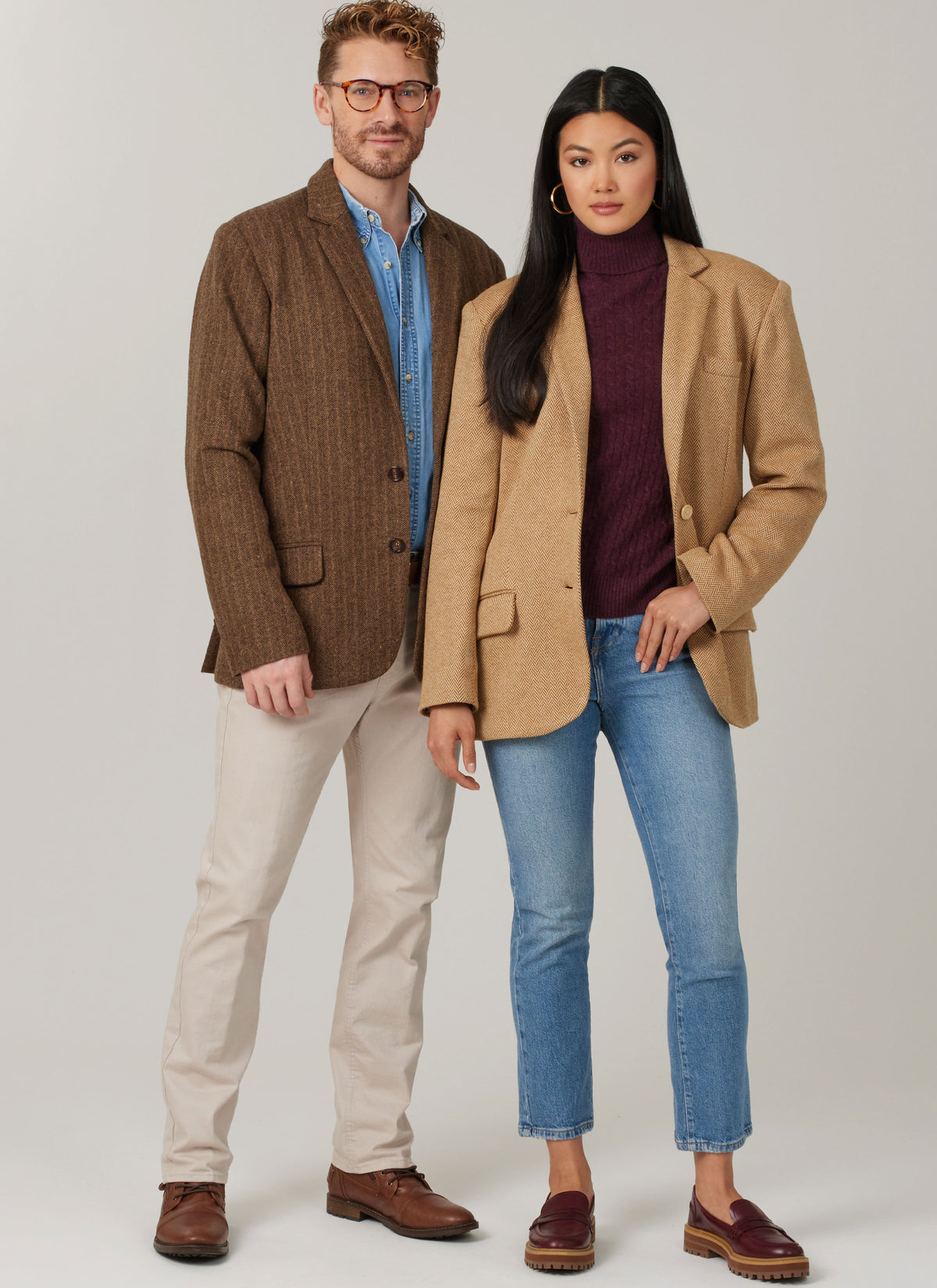 McCall's M8614 unisex blazer sewing pattern envelope