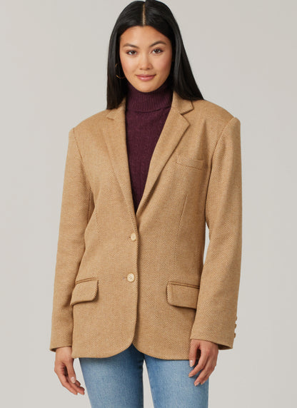 McCall's M8614 unisex blazer sewing pattern envelope