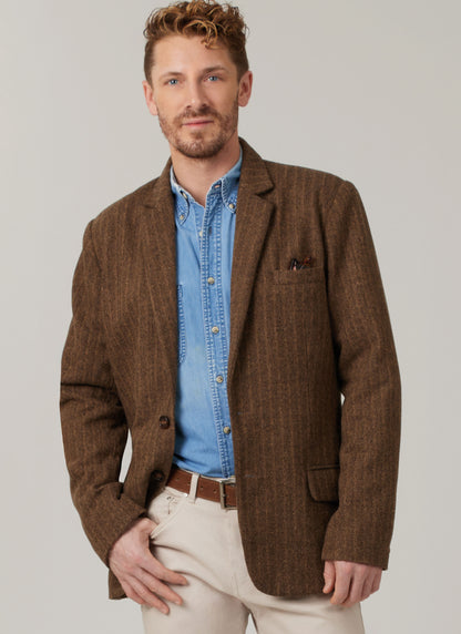 McCall's M8614 unisex blazer sewing pattern envelope