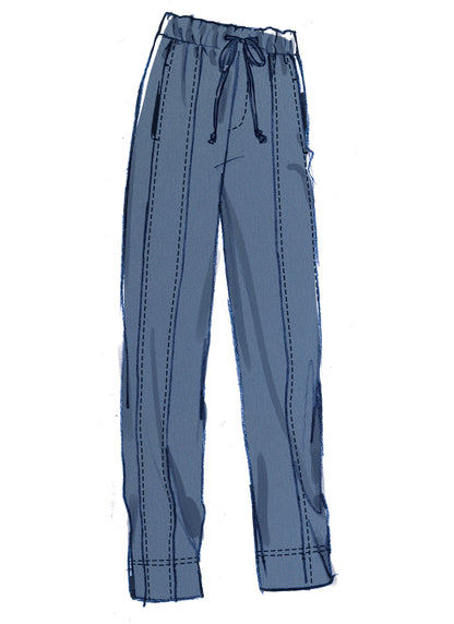 McCall's M8636 sewing pattern envelope showing pull-on trousers