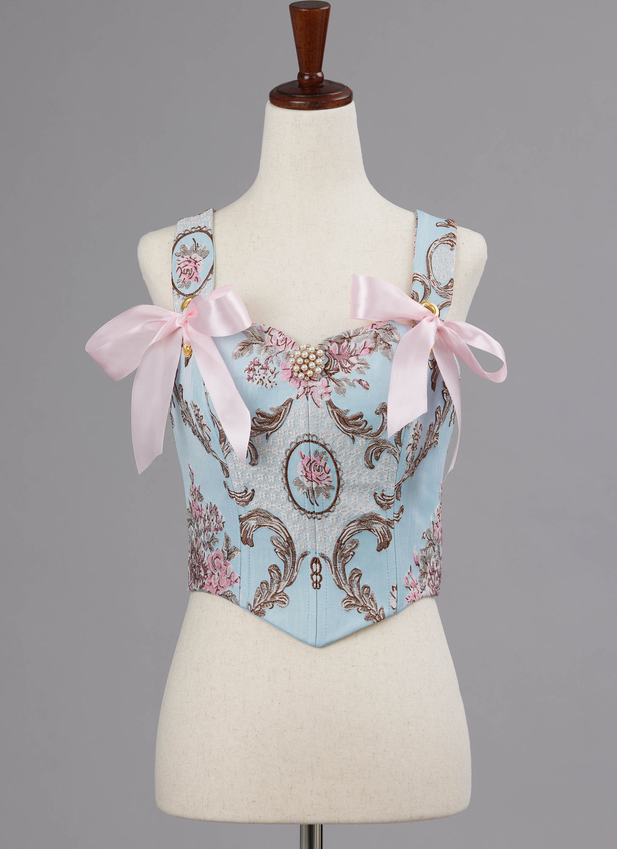 McCall's M8646 sewing pattern envelope showing lined, boned corsets