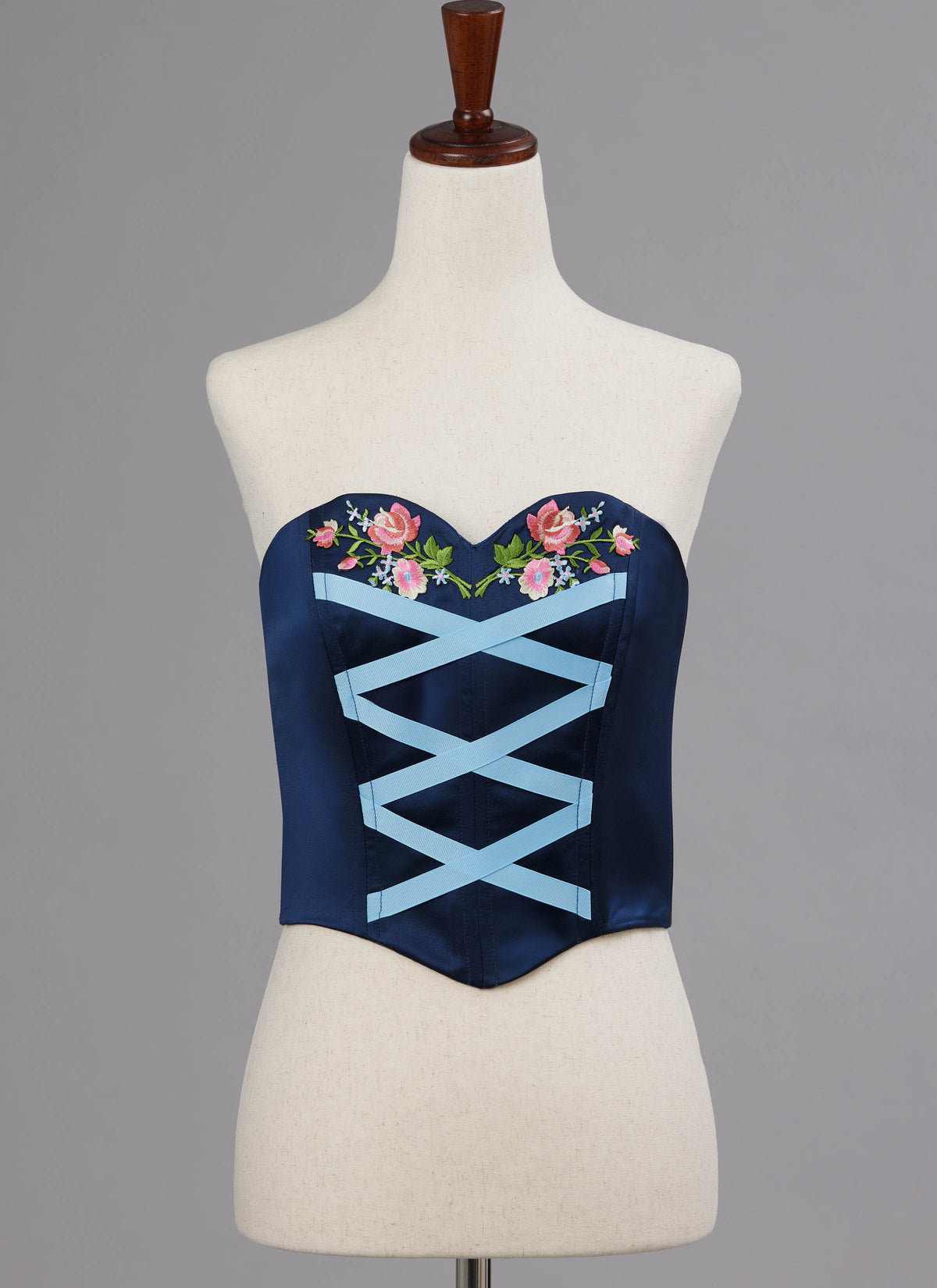 McCall's M8646 sewing pattern envelope showing lined, boned corsets