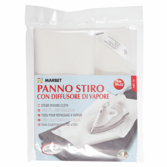 Marbet White Steam Ironing Cloth - 55 x 30cm