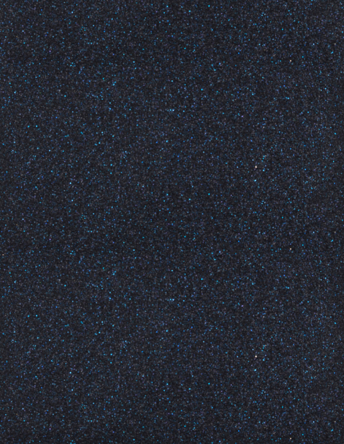 Piece of night blue glitter stretch jersey iron-on fabric