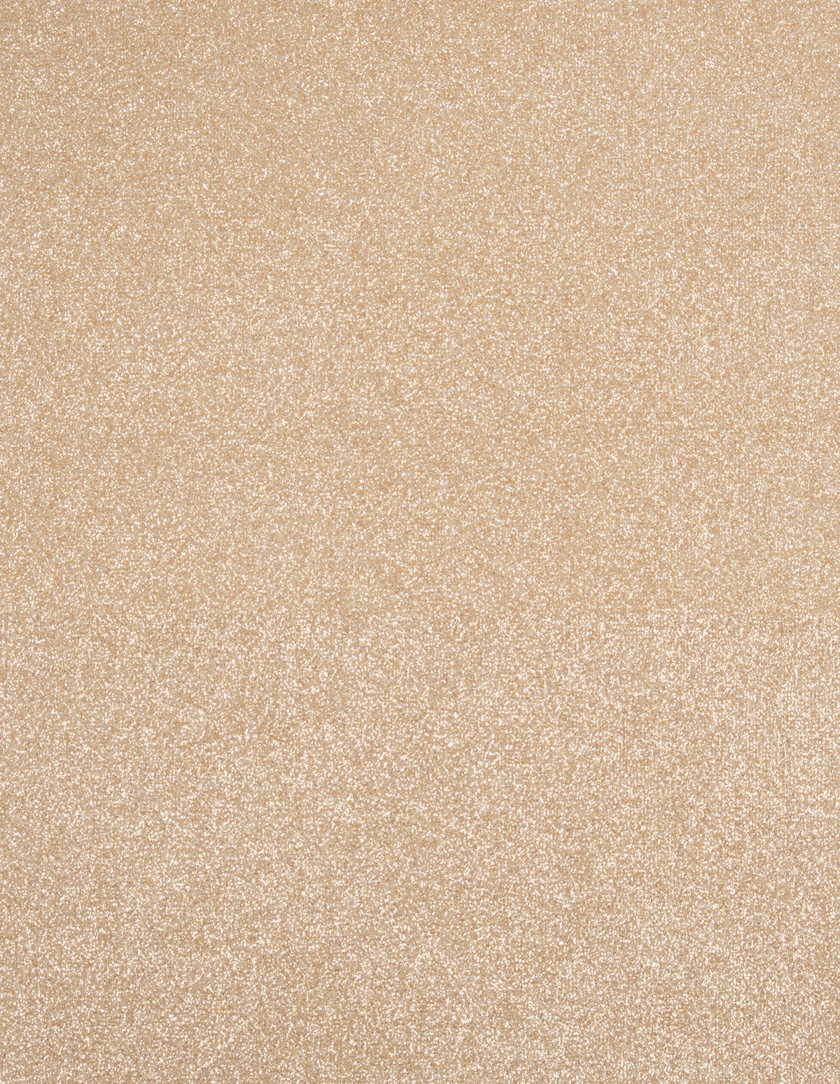 Piece of gold glitter stretch jersey iron-on fabric