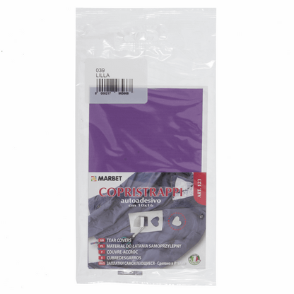 Marbet Purple Self-Adhesive Fabric Repair - 16 x 10cm
