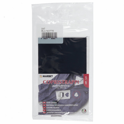 Marbet Navy Self-Adhesive Fabric Repair - 16 x 10cm