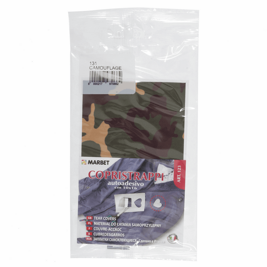 Marbet Camouflage Self-Adhesive Fabric Repair - 16 x 10cm