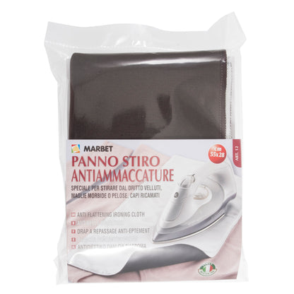 White padded crushproof ironing cloth