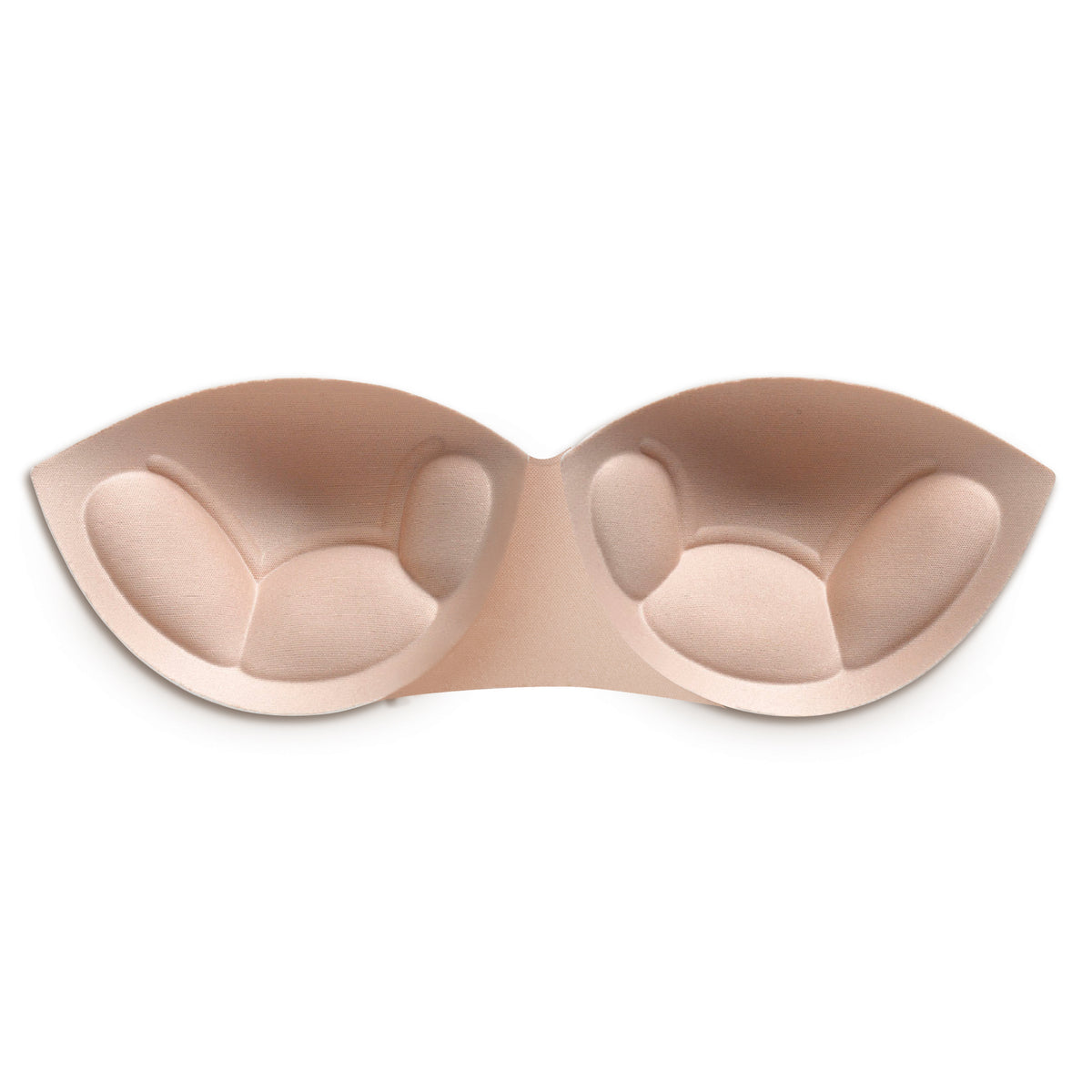 Nude seamless push-up bra liners