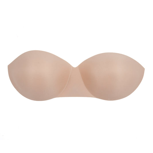 Nude seamless push-up bra liner pads