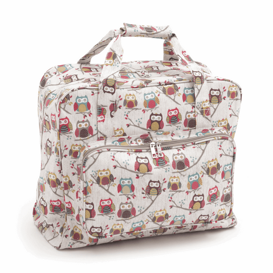 Hoot Hoot Owl Sewing Machine Bag (Matt PVC)