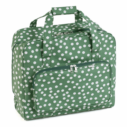 Khaki Spot Sewing Machine Bag - Matt PVC | Singer Studio
