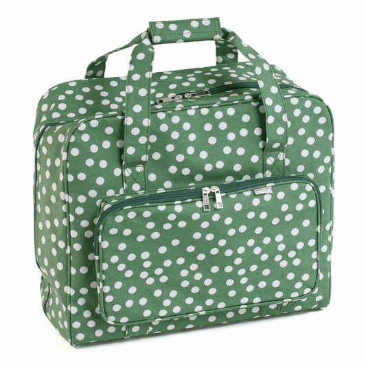 Khaki Spot Sewing Machine Bag - Matt PVC | Singer Studio