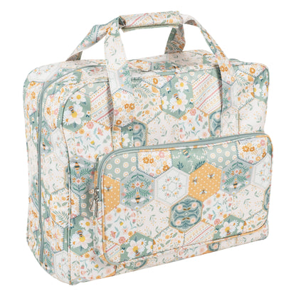 Patchwork Bee Sewing Machine Bag