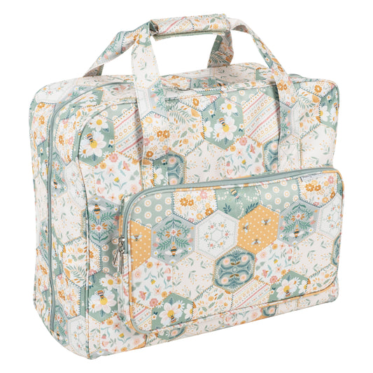 Patchwork Bee Sewing Machine Bag