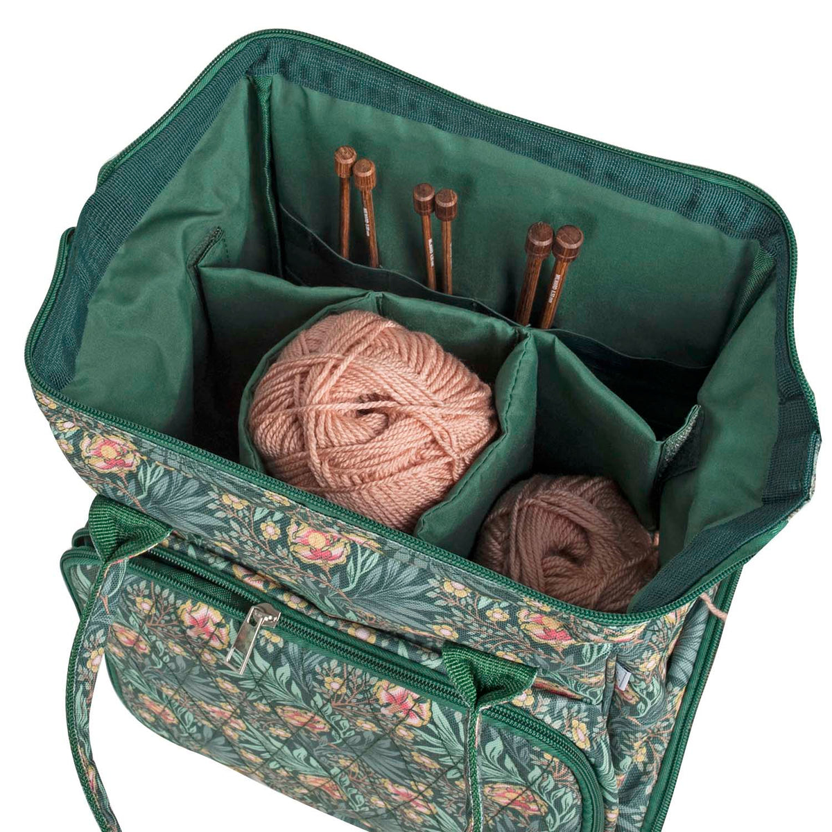 Morris Green print craft backpack with padded straps