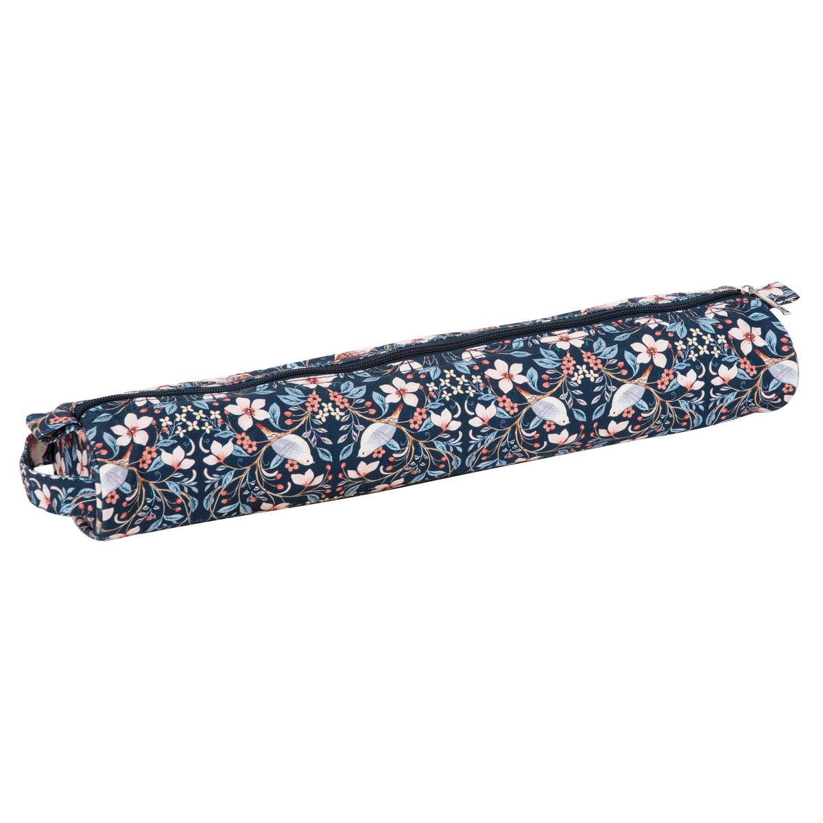 Blossom Birds print zipped knitting needle case