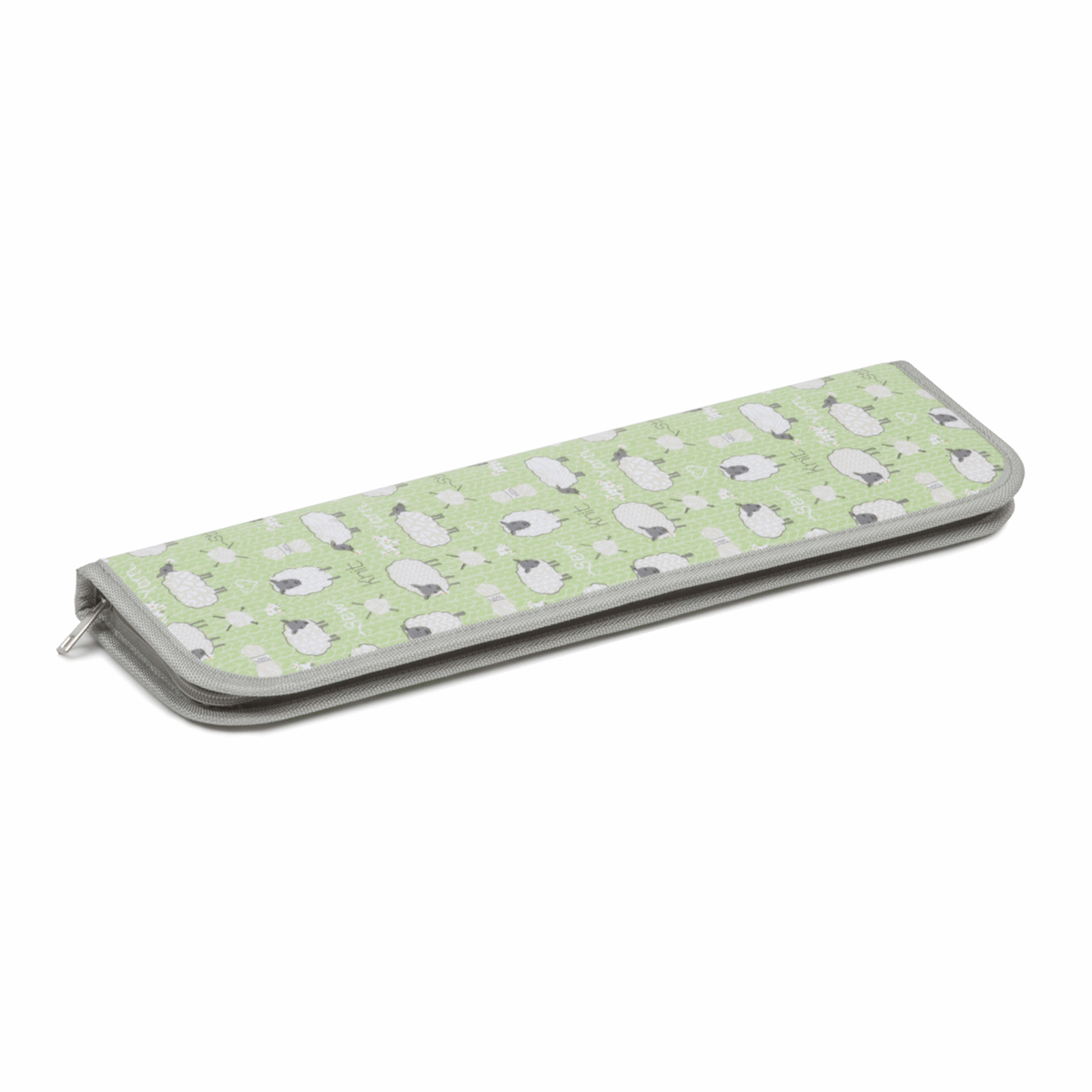 Hard Knitting Pin Case - Sheep (Extra Long)