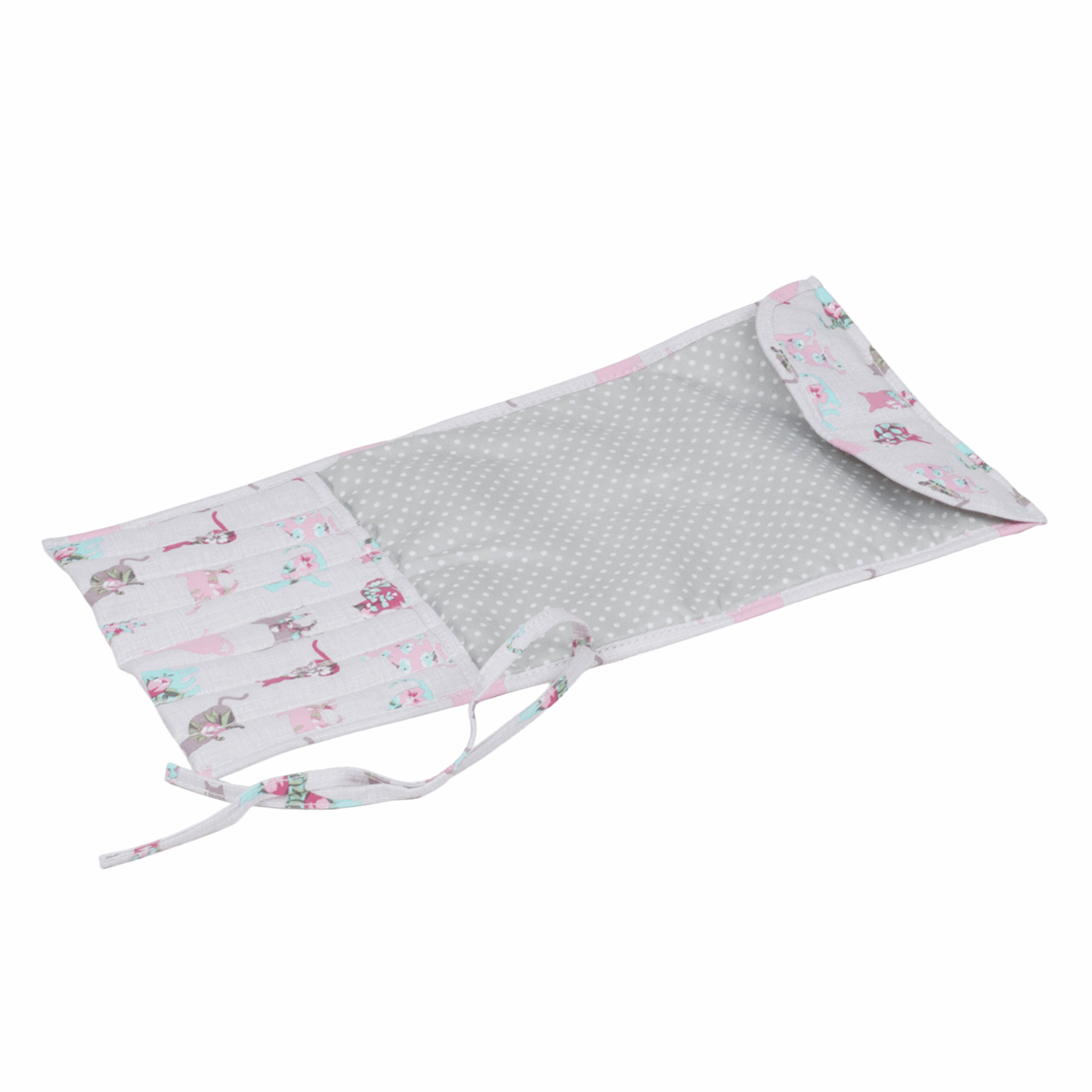 Knitting Pin Roll - Cats