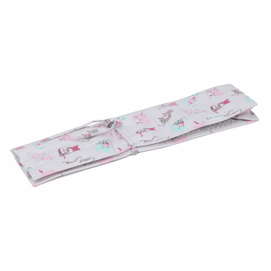 Knitting Pin Roll - Cats