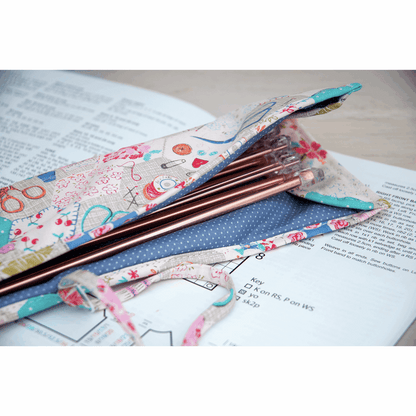 Filled Knitting Pin Roll - Notions