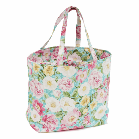 Drawstring Craft Bag - Rose Blossom