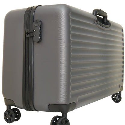 Sew Easy Metallic Silver Sewing Machine Trolley Bag - Large