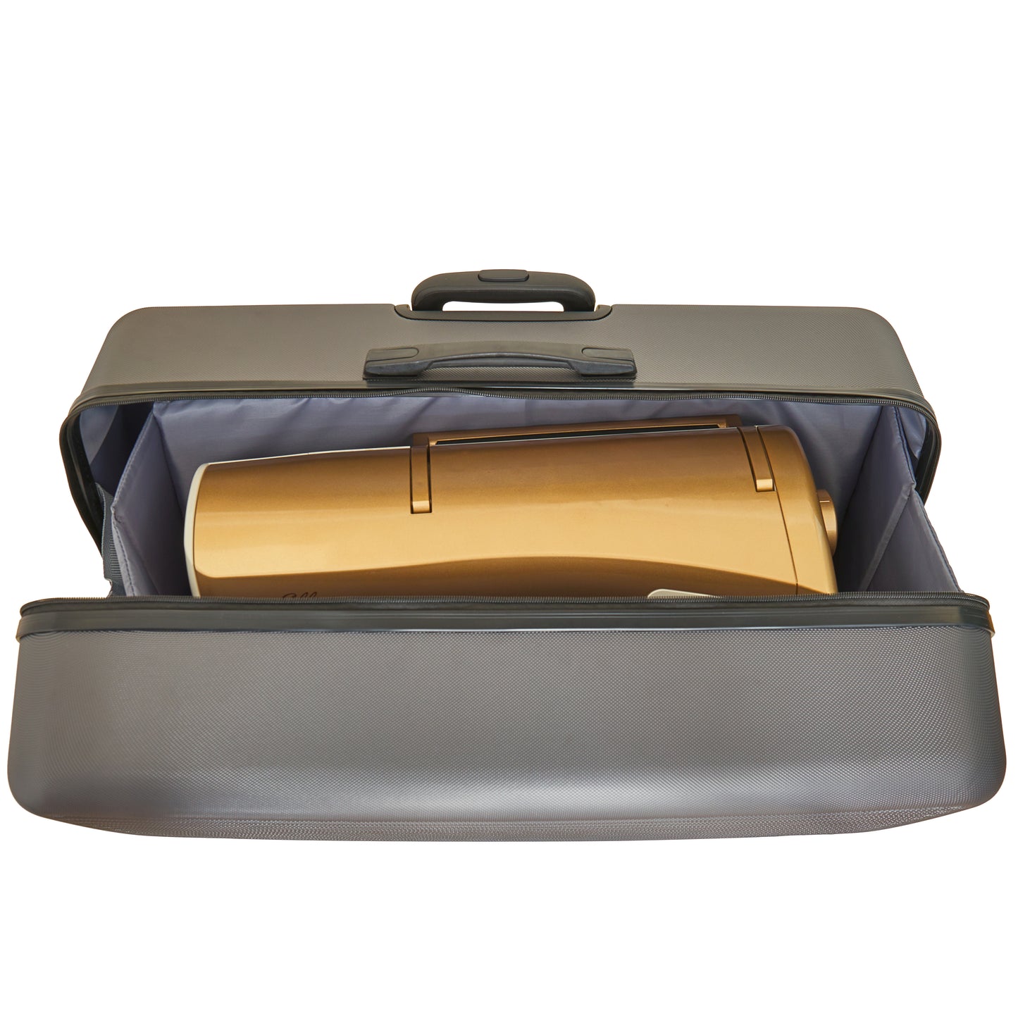 Sew Easy Metallic Silver Sewing Machine Trolley Bag - Large