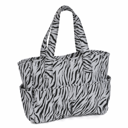 Deluxe Craft Bag -  Zebra (Matt PVC)