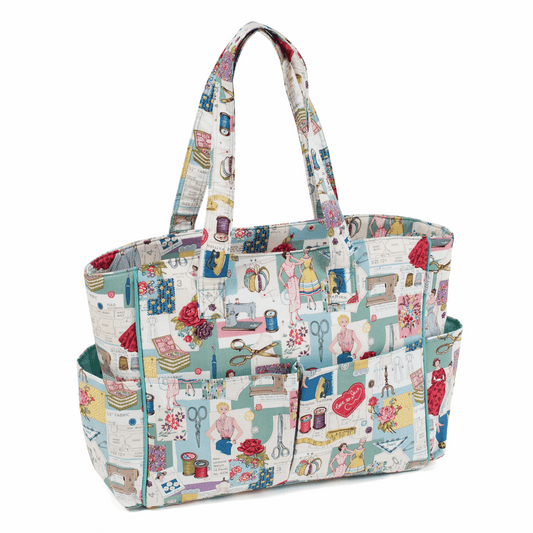 Deluxe Craft Bag - Sew Retro