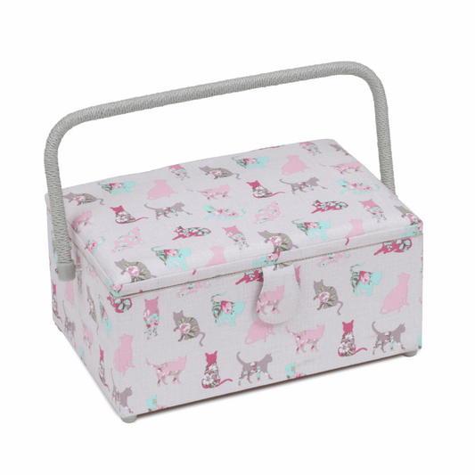 Cats Cantilever Sewing Box - Large