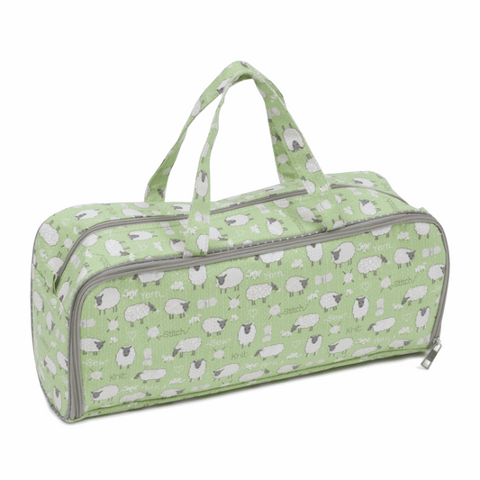 Knitting Bag with Pin Case - Sheep