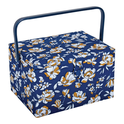 Autumn Floral Sewing Box - Large