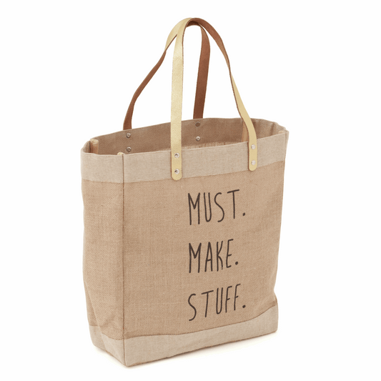 Craft Tote Bag - Must Make Stuff (Medium)