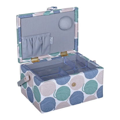 Yarn Balls Sewing Box - Medium
