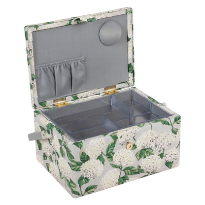 Hydrangea Sewing Box - Medium