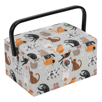 Cats Sewing Box - Medium