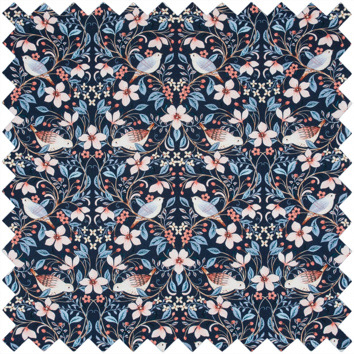 Blossom Birds Sewing Box - Medium