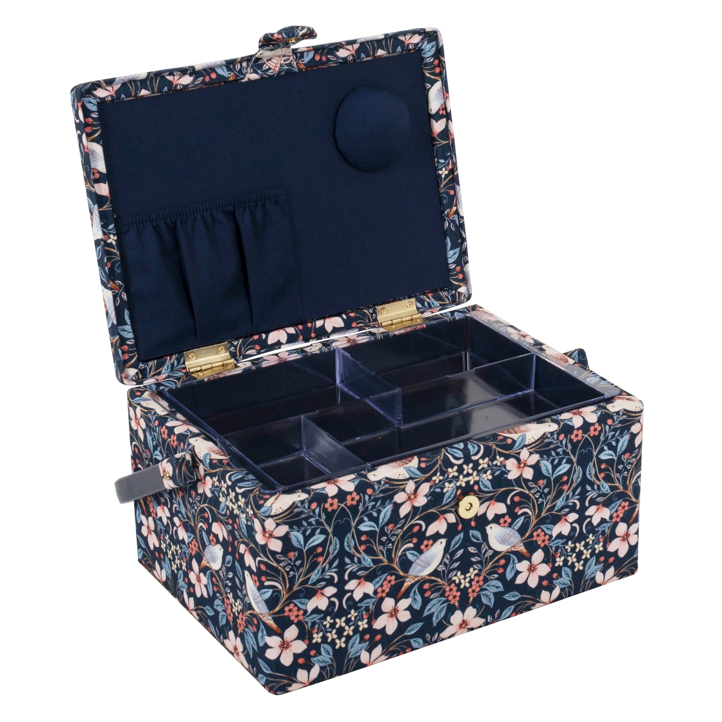 Blossom Birds Sewing Box - Medium
