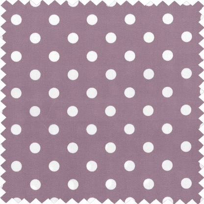 Mauve Spot Sewing Box - Small Square