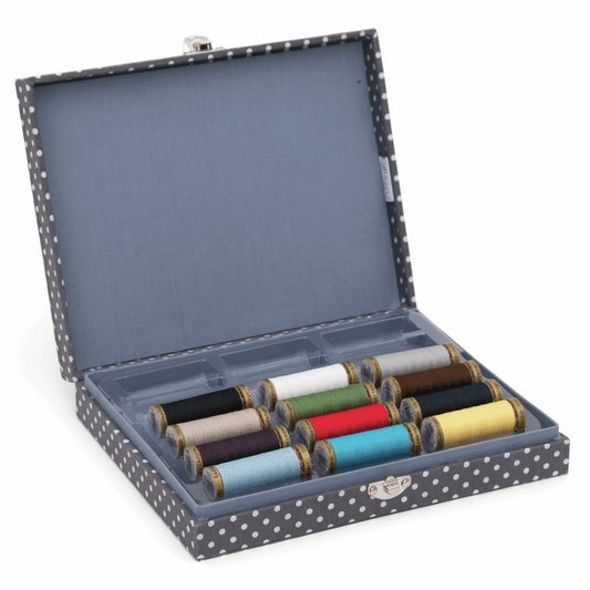 Thread Spool Storage Box - 12 x 150m Sew All Thread