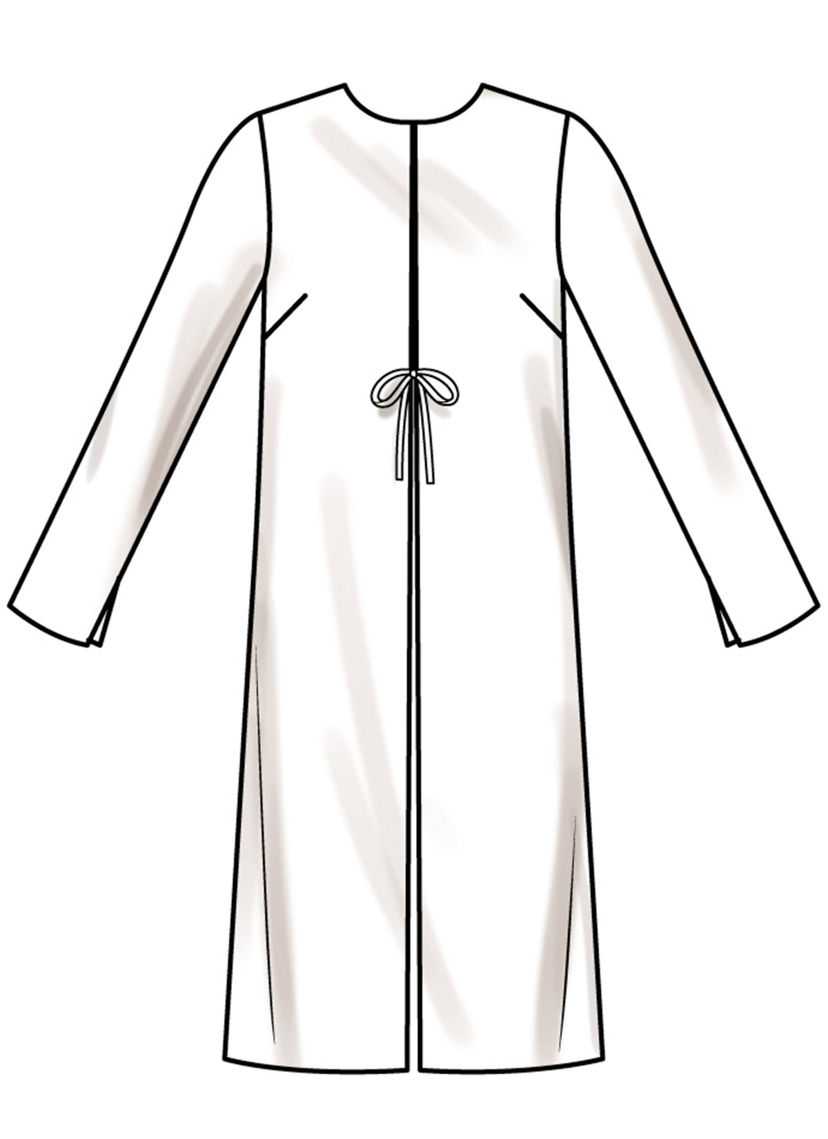 New Look N6823 sewing pattern envelope showing a slim coat and dress