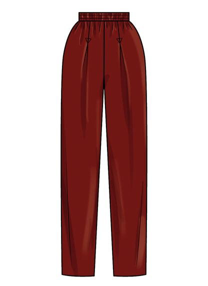 New Look N6826 sewing pattern envelope showing skirts, trousers and shorts